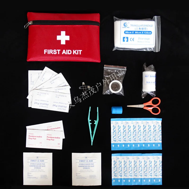 

New Arrival 12 Types Camping Emergency Survival Tools All In One Tool First Aid Kit Home mini bag
