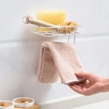 

Wall Toilet Paper Storage Basket Bathroom Roll Paper PhoneHolder Tissue Storage Rack Shelf Hanger Towel Bar Organizer