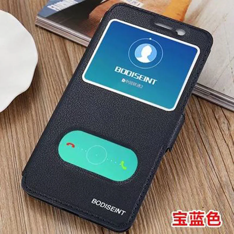 Кожаный чехол для Huawei Honor 6A HQ книжка из искусственной кожи с окошком A6 DLI AL10 TL20|case for