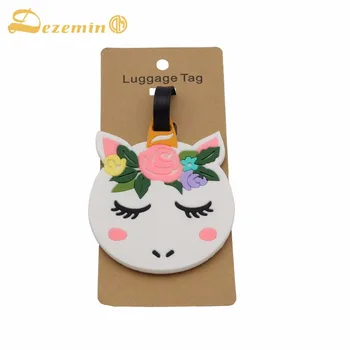 

DEZEMIN Cat Luggage Tags for Suitacsase Bags Name Identifer