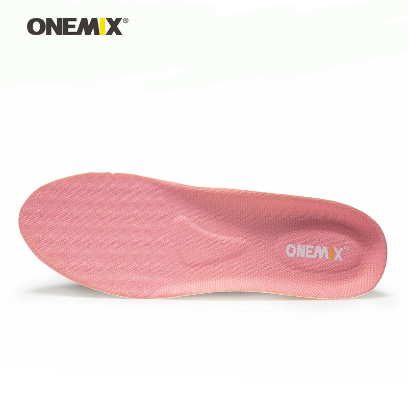  ONEMIX Men Deodorant Sneakers Insoles For Women Professional Shock Absorption Soft Absorb Sweat Sho