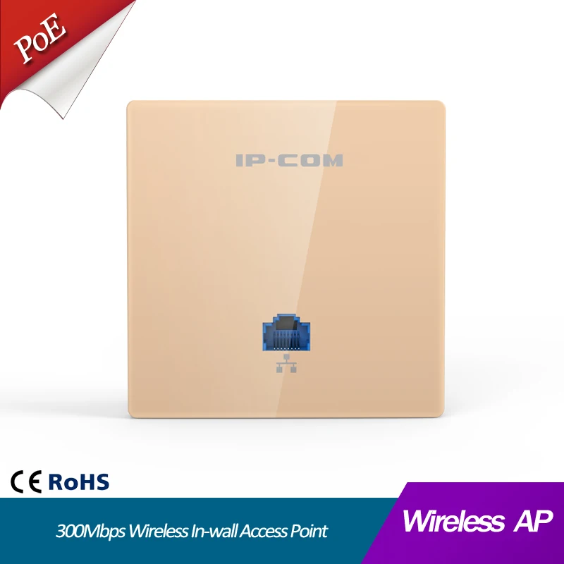 

2.4GHz 11n 300Mbps Wireless WiFi AP Access Point Router WiFi Repeater Extender, Indoor Wall Mount Standard 86*86mm Panel Design