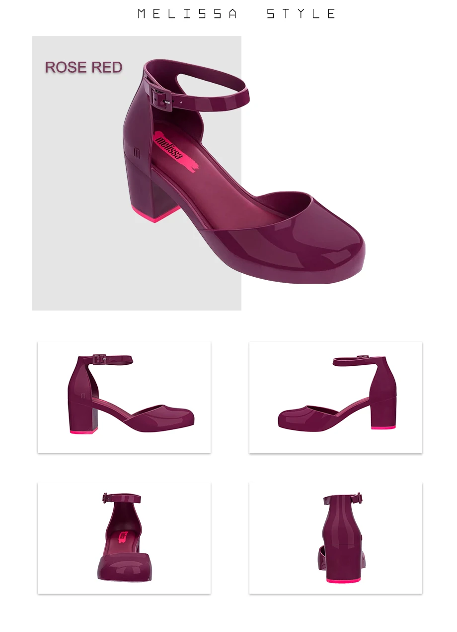 Melissa Femme/ женские сандалии на плоской подошве; Брендовая женская прозрачная обувь Melissa; женские прозрачные сандалии; женская прозрачная обувь