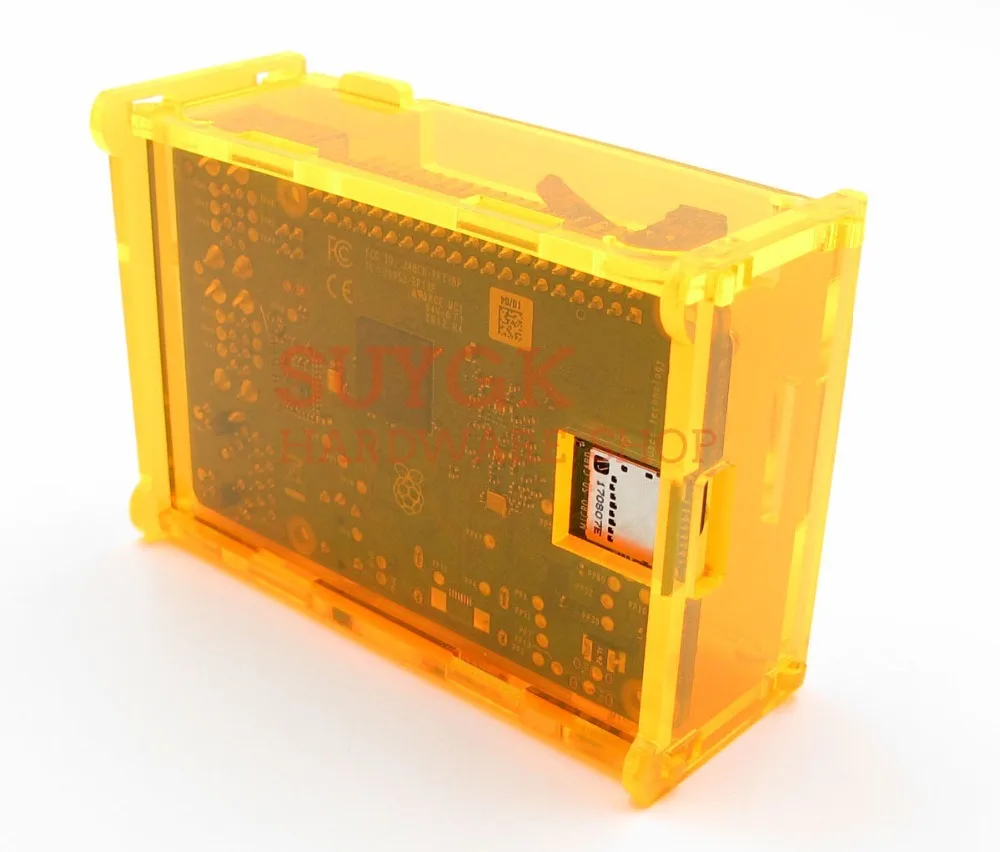 Внешний прозрачный акриловый чехол для Raspberry PI 2 PI3 Model B 3B|Аксессуары