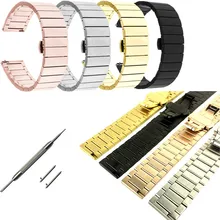 Нержавеющая сталь металлическая застежка умные часы браслет ремешок для Samsung Шестерни S3