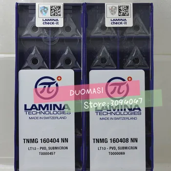 

Free Shipping 10Pcs TNMG160408NN LT10 tungsten Carbide insert Cutting tools turning ,carbide inserts Lathe turning tool