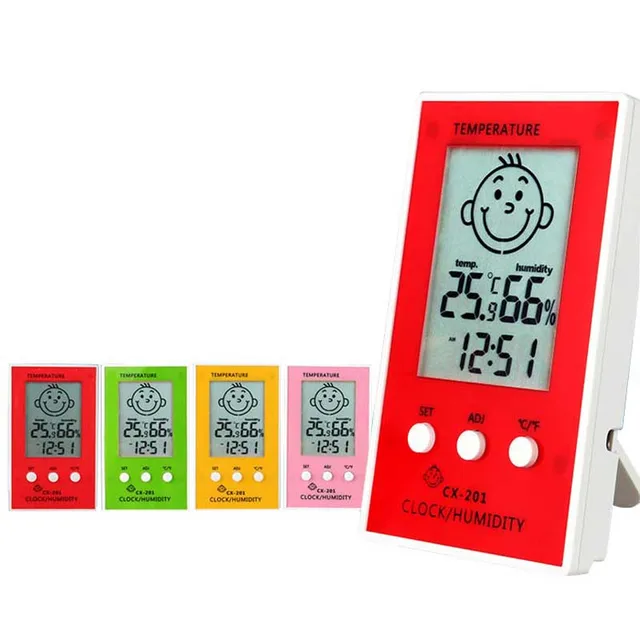 Indoor Outdoor Termometro 1 pz Preciso Igrometro Orologio Digitale Temperatura L Indoor Outdoor Termometro 1 pz Preciso Igrometro Orologio Digitale Temperatura L