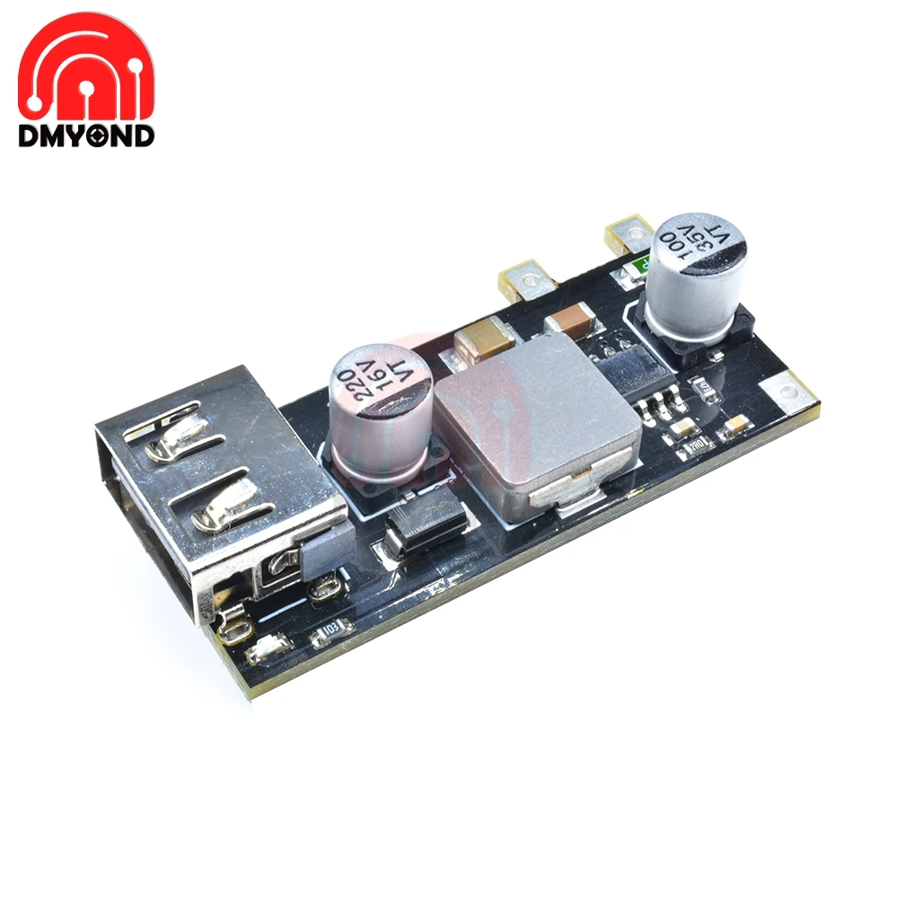 

6V TO 32V Fast Qucik Charger Buck Converter USB Car Charger Module Circuit Board QC2.0 QC3.0 Step Down 3V 5V 12V 24W