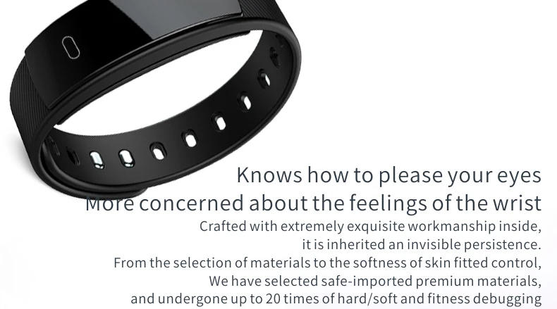 2018 Newest QS80 Smart Band Wristband 0.42\'\' OLED Heart Rate Monitor Alarm Clock Watch Blood Pressure Pedometer Fitness Tracker (4)
