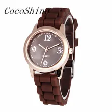 CocoShine B-112 Fashion Men/Women Unisex Silicone Causal Quartz Analog Wrist Watch wholesale