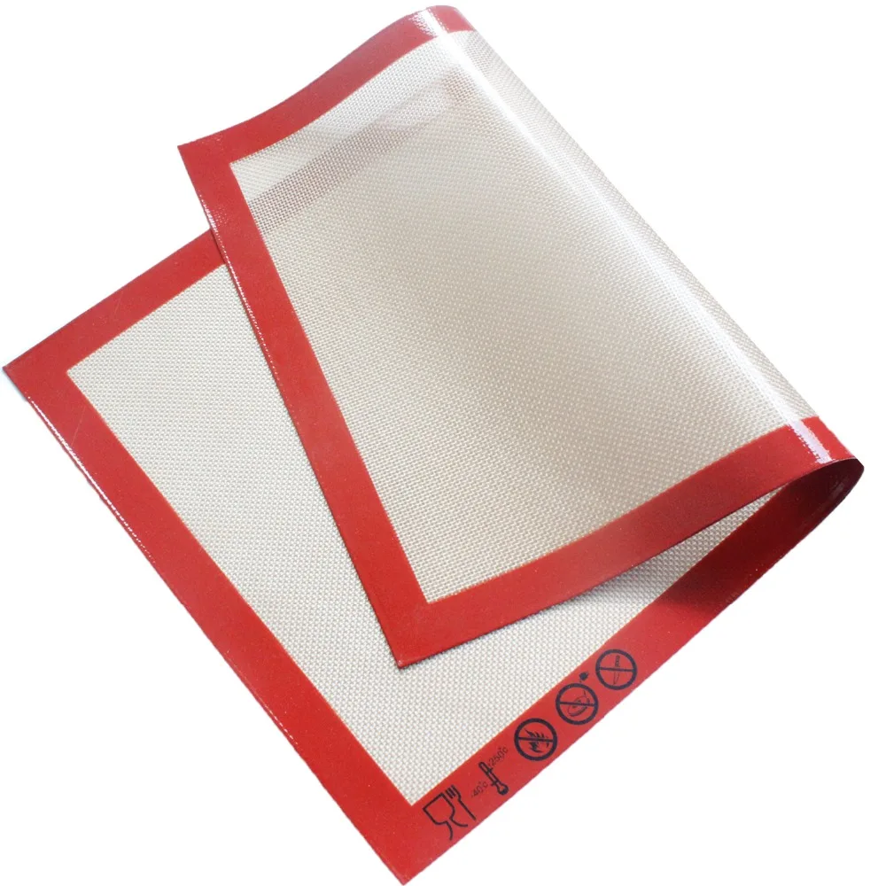 Dough Pastry Fondant Non stick Silicone Work Rolling Baking Mat Pastry