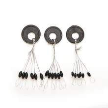 100 шт черное пространство бобы плавающее сиденье Рыболовная Снасть рыболовные снасти рыболовные принадлежности