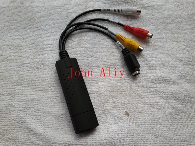 Бесплатная доставка USB Запись видеомагнитофон VHS видео к ПК AV s-видео DVD 2 0 Захват