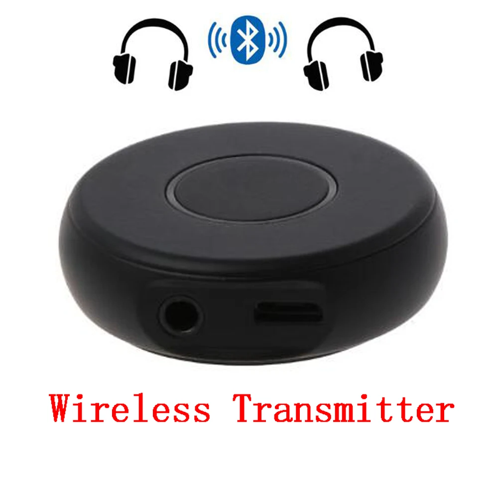 mini Bluetooth 5 0 3 5mm AUX Audio Plug Wireless Transmitter Music Adapter For MP3 Car Speaker Headphone