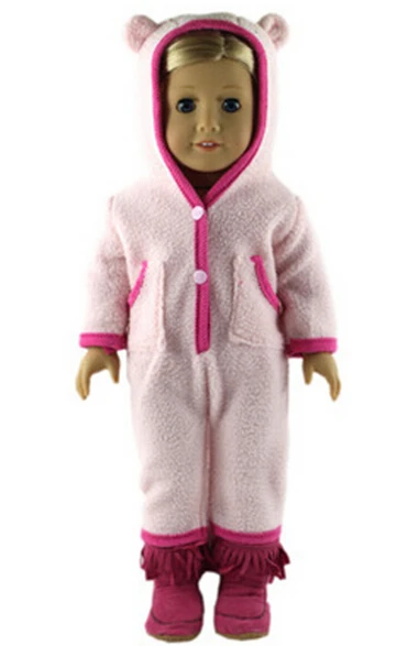 jumpsuits clothes leisure American girl doll clothes fits for 18