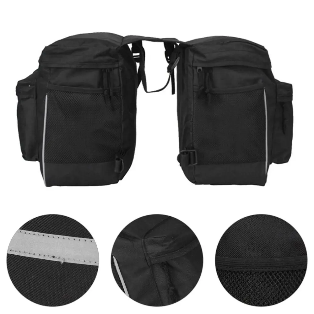Bicycle Unilateral Luggage Bag Waterproof Large Capacity MTB Bike Rear Rack Carrier Bag Outdoor Cycling Pannier Bag Bicycle Unilateral Luggage Bag Waterproof Large Capacity MTB Bike Rear Rack Carrier Bag Outdoor Cycling Pannier Bag