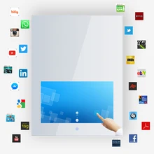 21.5inch Touch 600x800mm Magic Mirror LED Display Screen Support Online TV IP44 Waterproof Cosmetic Luxury Decoration 21.5inch Touch 600x800mm Magic Mirror LED Display Screen Support Online TV IP44 Waterproof Cosmetic Luxury Decoration