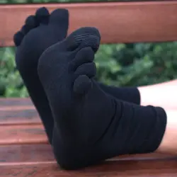 10 пара/лот Для мужчин носком Носки для девочек Повседневное носки до лодыжки Пять пальцев Носки для девочек с носком Высокое качество