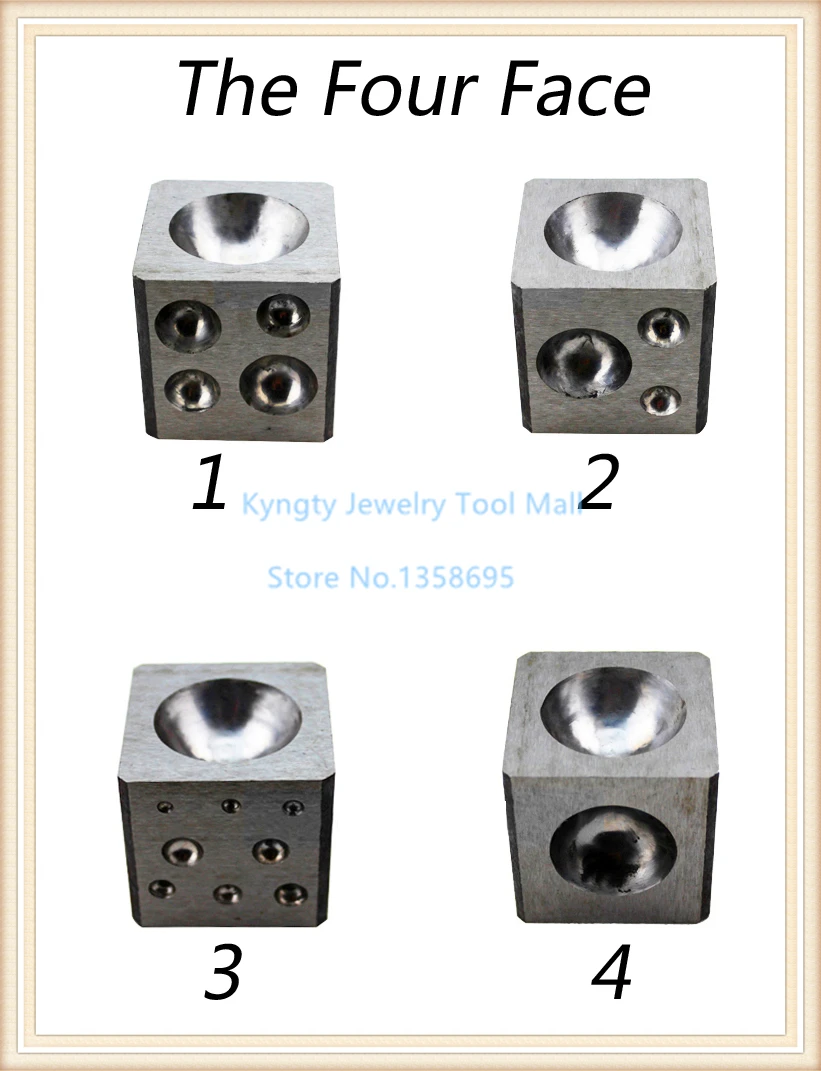 Ювелирных изделий Размер пунзеля 25 мм Ювелирный инструмент квадратный пунзель