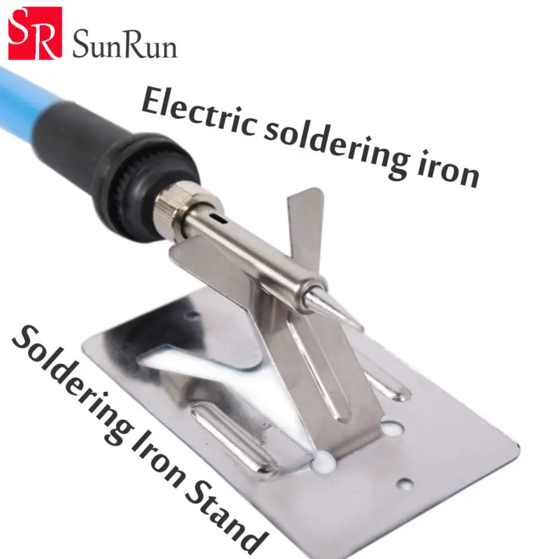

110/220V 60W Quick Disassembly Components Repair Tool Adjustable Temperature Electric Iron Welding Soldering Iron+Stand