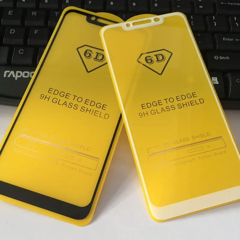 

Screen Protector For Xiaomi Redmi Note 6 Pro Glass Tempered Glass For Xiaomi Redmi Note 6 Pro Glass For Full Glue Coverage Glass