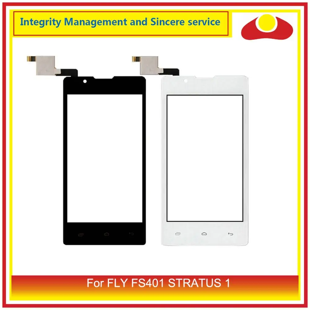 Оригинальный дигитайзер для FLY FS401 STRATUS 1 сенсорная панель Внешний стеклянный