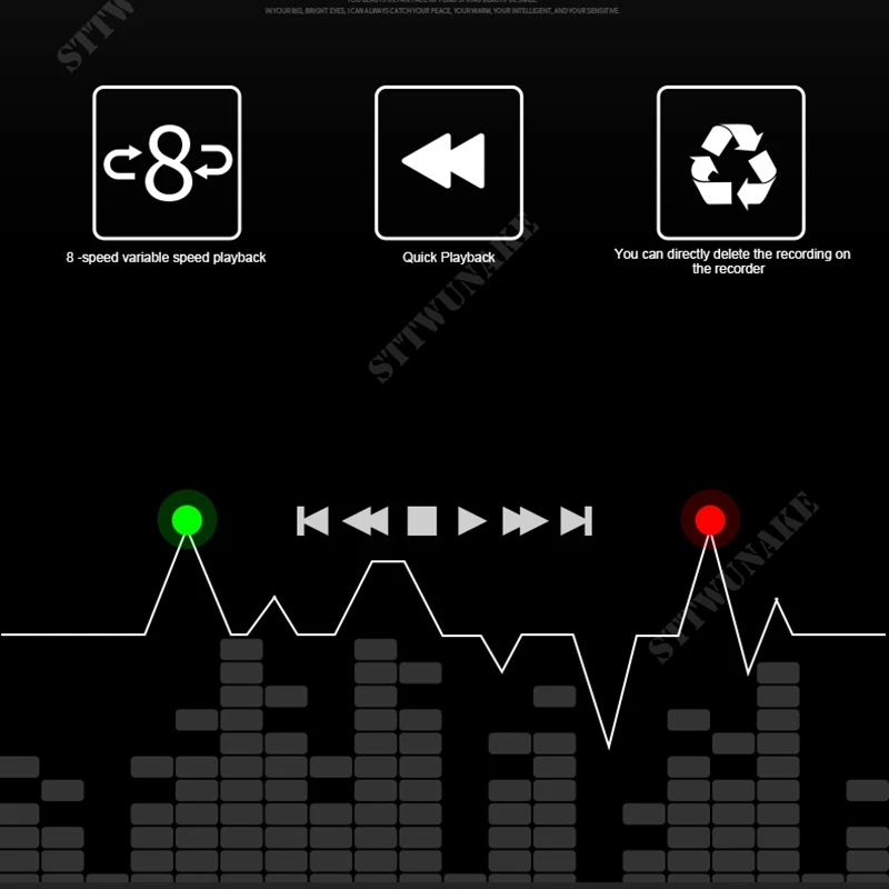 Professional Audio Voice Recorder sound usb