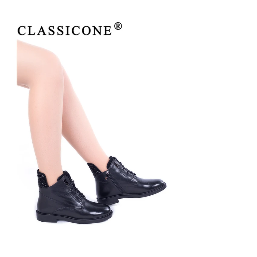 Wolle Wildleder Schwarzes wein Stiefel Mode Marke Leder Warme Classicone Wohnungen Schuhe Ankle Sexy Innen 2018 rot Stil Winter Frau Luxus Echtes Schnee qwPHXBwW