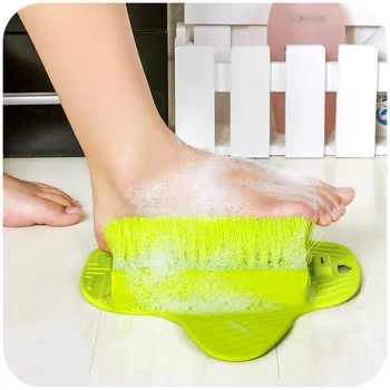 

2017 Easy Feet Scrubber Brush Massager Clean Bathroom Foot Brush Foot Care Tool BC231
