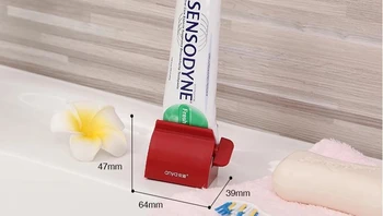 

Free Shipping+Wholesale Rolling Tube Tooth Paste Squeezer Toothpaste Dispenser Tooth Brush Toothbrush Holder,120pcs/lot