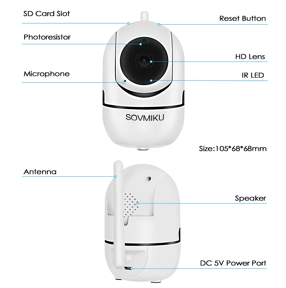 WIFI Camera 1080P