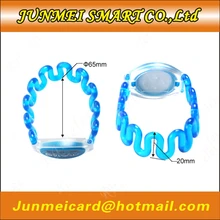 100 шт./лот 125 кГц ID EM4100 TK4100 RFID Силиконовый Смарт Браслет электронный браслет на запястье nfc из водонепроницаемого материала