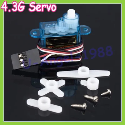 Мини сервопривод 4x4 3g для радиоуправляемого вертолета (3 7G 9G Micro Servo опт) +