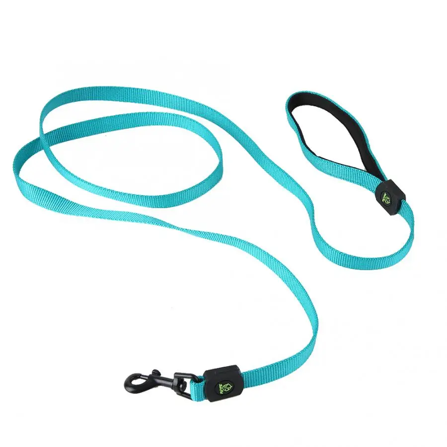 

Adjustable Nylon Soft Pet Dog Walking Chest Back Traction Collar Leash Blue Red White Color Lead Strap Belt Rope for Puppy Dogs