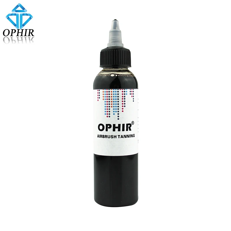 OPHIR 4.2OZ Airbrush Tanning Ink Pigments for Body Painting Effective Bronze Skin Pigment Airbrush Kit Inks 120ML/Bottle_TA113