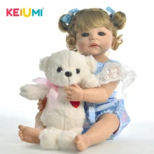Силиконовые куклы Новорожденные 55 см реалистичные принцессы для