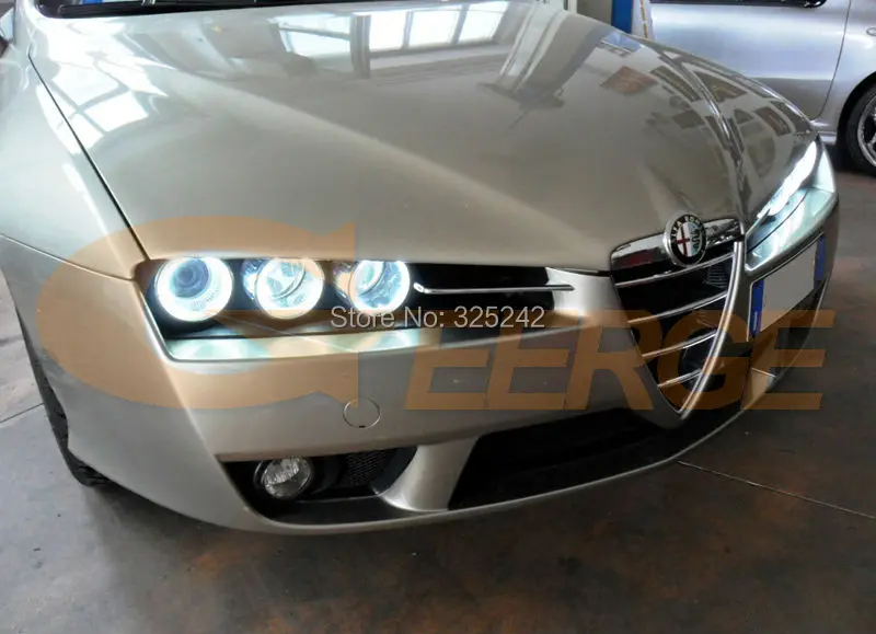 Для Alfa Romeo 159 2005 2006 2007 2008 2009 2010 2011 отлично Ультра яркое освещение CCFL Ангельские глазки комплект Halo Кольцо