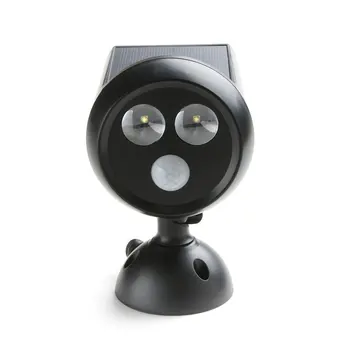 

2 LED Solar Light Owl Outdoor brightness adjust Energy Saving Wall tMotion Sensor Solar Lights for Garden SMD3535