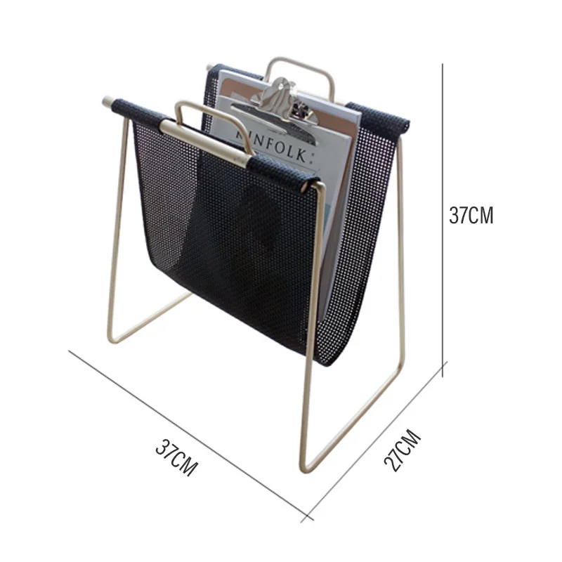 مجلة رف الطابق الدائمة رف المنزل متعددة الوظائف تخزين الرف عرض موقف الديكور الحديد صغير مكتب عمل تخزين