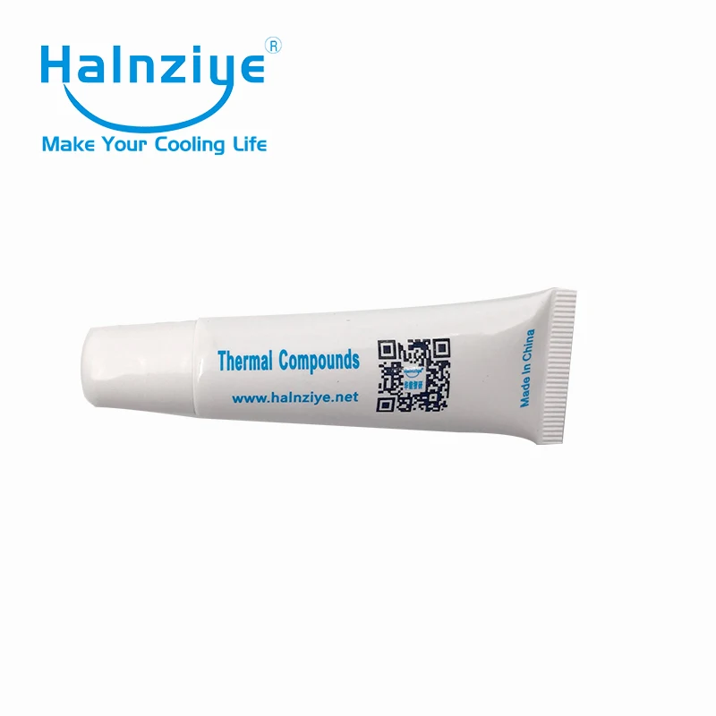 Halnziye белая термопаста 5 шт./лот HY410-ST25G с бесплатной доставкой | Компьютеры и офис