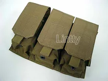 Flyye 1000D Molle Triple M4/M16 Magazine Pouch Outdoor Tactical Military Tool bags Accessories Sports Bag Hunting holsters