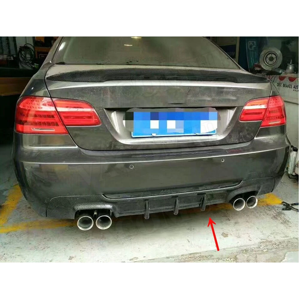 Спойлер для заднего бампера из углеродного волокна BMW 3 серии E92 E93 M sport Coupe Convertible