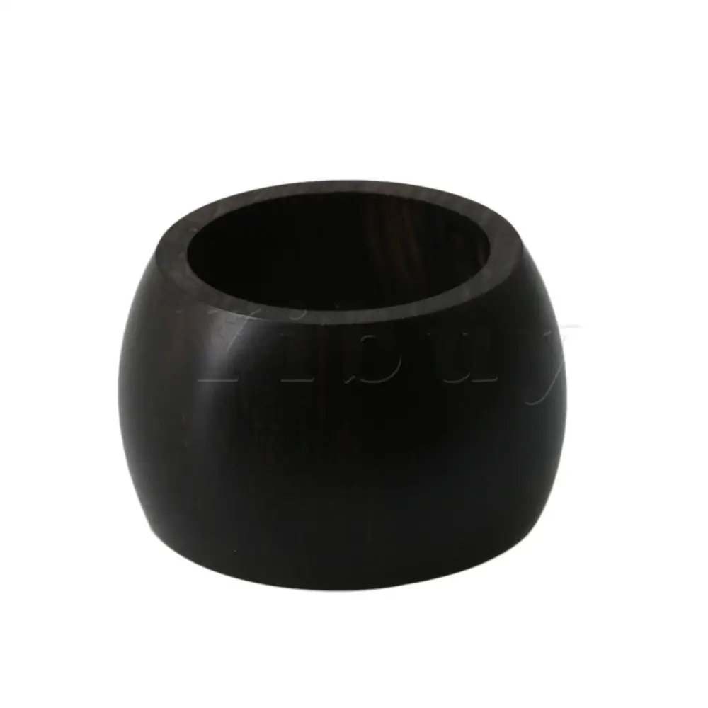

Yibuy 37.5x23mm Black Ebony Wood Ligature Bb Soprano Sax for Sax Part
