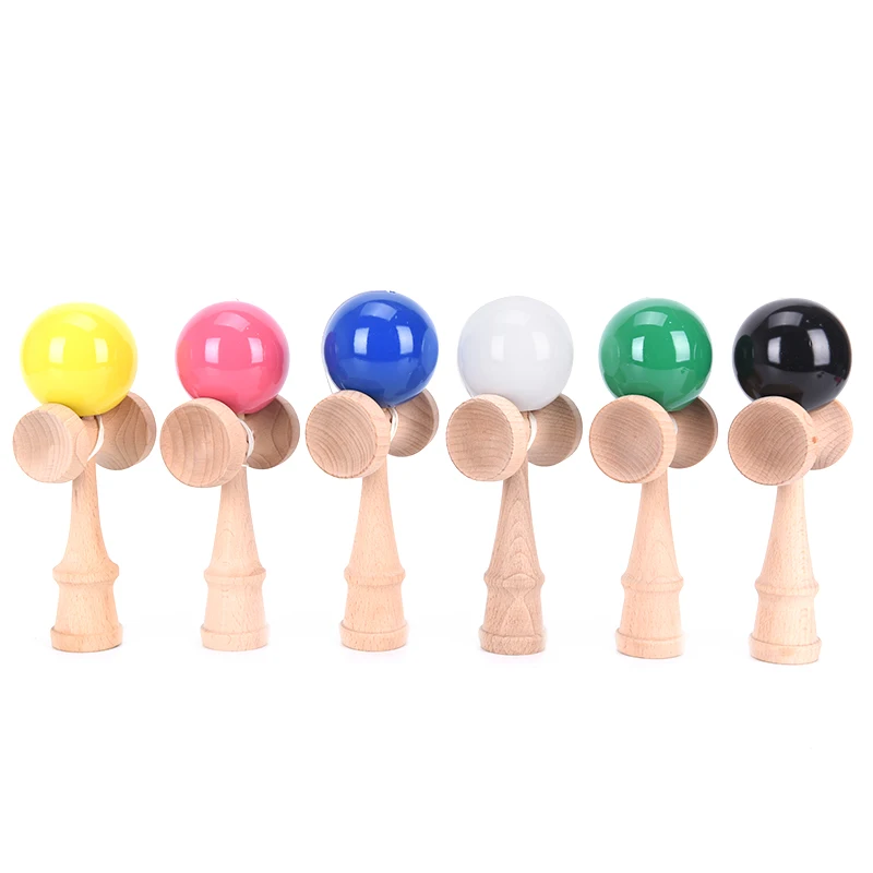 Деревянный шар Kendama PU краска 20 см струны профессиональные игрушки для взрослых досуг спортивная игрушка для игр на открытом воздухе