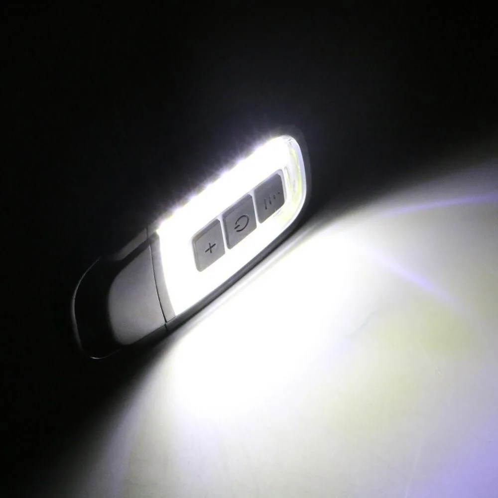 

LED Flashlight USB Rechargeable Car Key Lantern Waterproof Torch Lamp 3 Modes With Built-in Battery For Camping