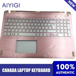 AIYIGI Канада клавиатуры ноутбука и запястья Заменить SONY Vaio SVF1521K1EB SVF1521p1r SVF152C29M SVF1521V6E черный/белый крышка клавиатуры