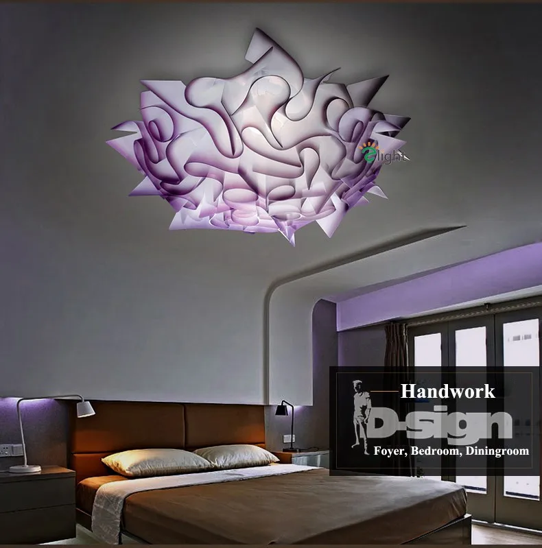 Современный цветочный дизайн, светодиодный потолочный светильник с пультом дистанционного управления, затемненный светодиодный потолочный светильник для спальни, гостиной, потолочный светильник, светильники