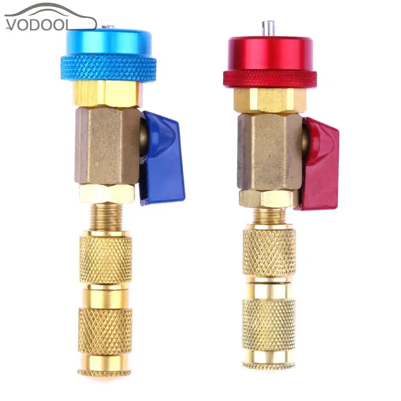 

Automotive Air Conditioning R134A Valve Core Quick Remover Installer Tools High Low Pressure Toos Auto Car AC Repair Tool Kit