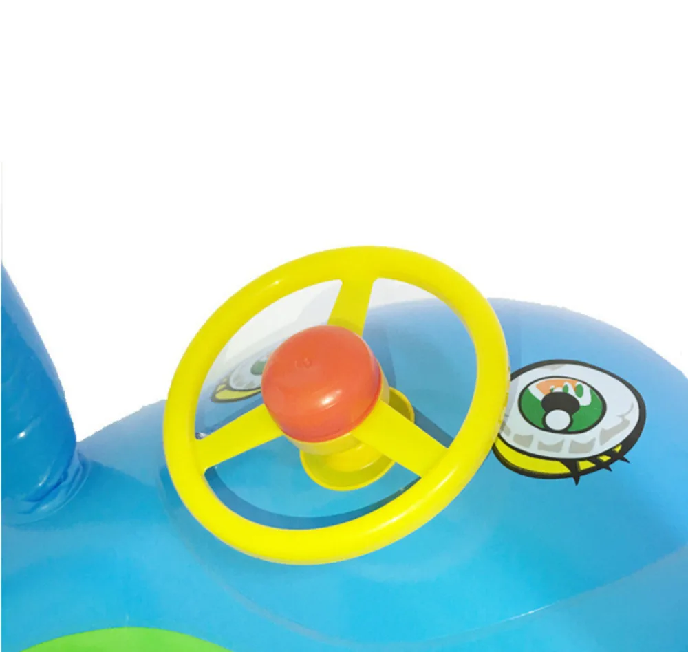 Gumay портативный Надувная Детская лодка сиденье лодка автомобиля форма зонт плавание ming кольцо воды бассейн игрушка + Бесплатная доставка