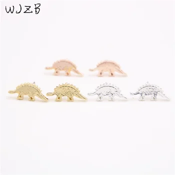 

WJZB Fashion dinosaurs stud earrings.Popular accessories series dinosaur ear nail.Design for beautiful women